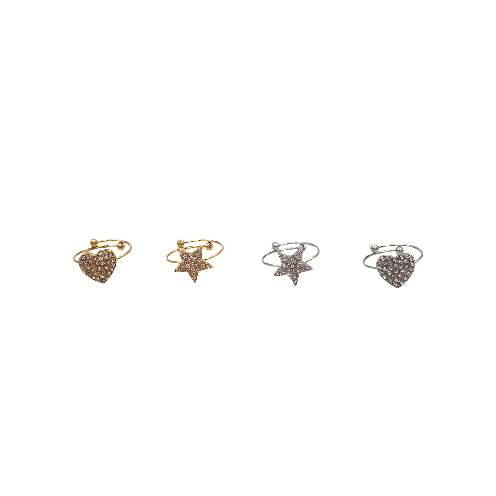 Guess VINTAGE - Anello - mehrfarbe rose/rosa Guess VINTAGE - Anello - mehrfarbe rose/rosa