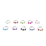 Anello tre margherite silver