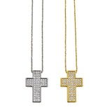 Collana croce cubotto