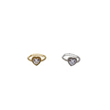 Anello novea cuore