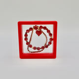 Kit bracciali red cuore