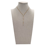 Collana goccia diamante