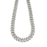 Collana groumette strass big