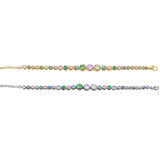 Bracciale sfere di luce pastel