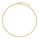 Collana snake sottile