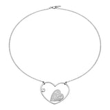 Collana cuore aperto