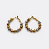 Orecchino sferette luminose