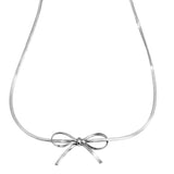 Collana snake fiocco