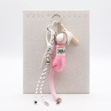 Charm baseball pink