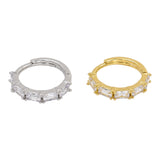 Anello zirconi pastel