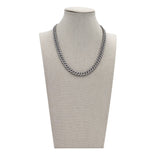 Collana groumette strass