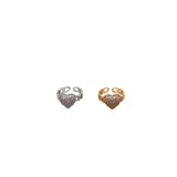 Anello groumette cuore
