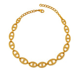 Collana marinara strass