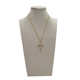 COLLANA CROCE TONDA BIG