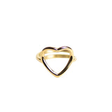 ANELLO CUORE TRAFORATO