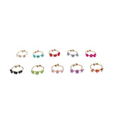 Anello tre margherite gold