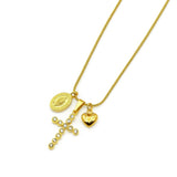 Collana tre charm