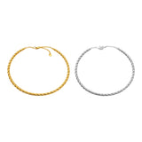 Collana bold intreccio