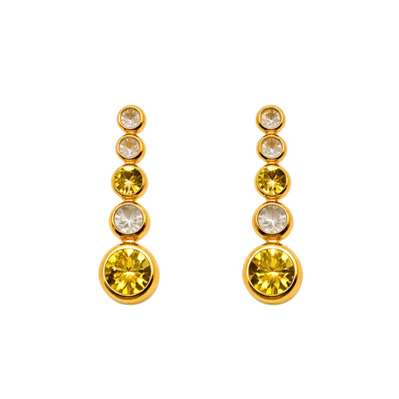 Orecchini sfere di luce pastel