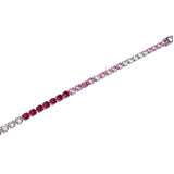 Bracciale infinity bicolor