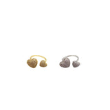 Anello doppio cuore