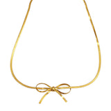 Collana snake fiocco
