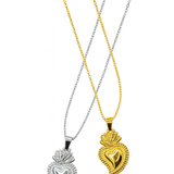 Collana cuore sacro