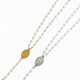 Collana rosario perle