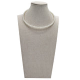 COLLANA RIGIDA PERLE