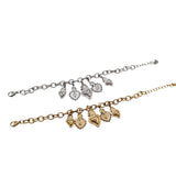 Bracciale multicuori sacri
