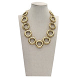 Collana cerchio traforata