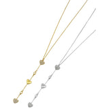 Collana rosario multicuori