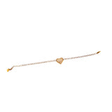Bracciale tennis cuore