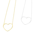 Collana cuore liscio