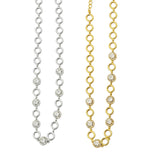 Collana traforata scintillante