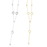 Collana rosario cuore