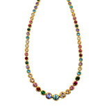 Girocollo sfere di luce multicolore