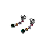 Orecchino sfere di luce multicolore