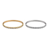 Bracciale sfere di luce rigido