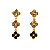 Orecchino semplicità brown