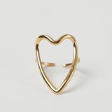ANELLO CUORE TRAFORATO BIG